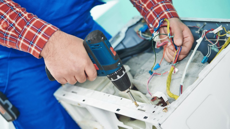 Bayrampaşa Toshiba Toshiba çamaşır makinesi kart tamiri – Su almama arızası orijinal parça ile giderildi. - Teknik servis örneği